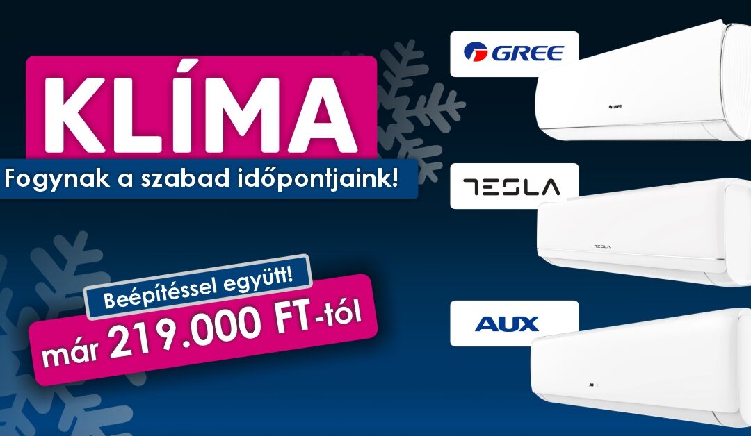 Légkondi Akciók!