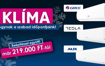 Légkondi Akciók!